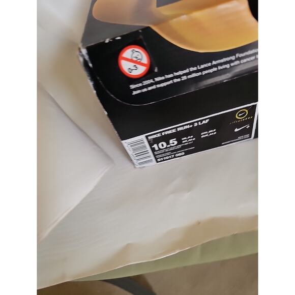 Nike Free Run +3 5.0 LAF Livestrong Lance Armstrong 511017 083 Men Shoes 10.5 - Picture 15 of 16
